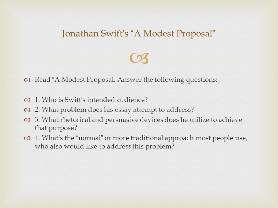 Seeking Social Justice Through Satire: Jonathan Swift's 